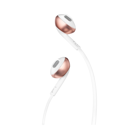 JBL Tune 205 - Rose Gold - Earbud headphones - Detailshot 1